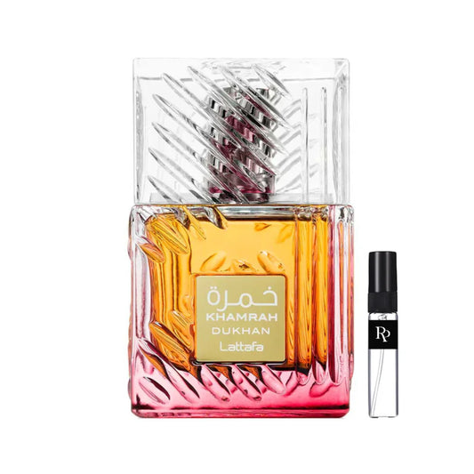 Decant Lattafa Khamrah Dukhan EDP