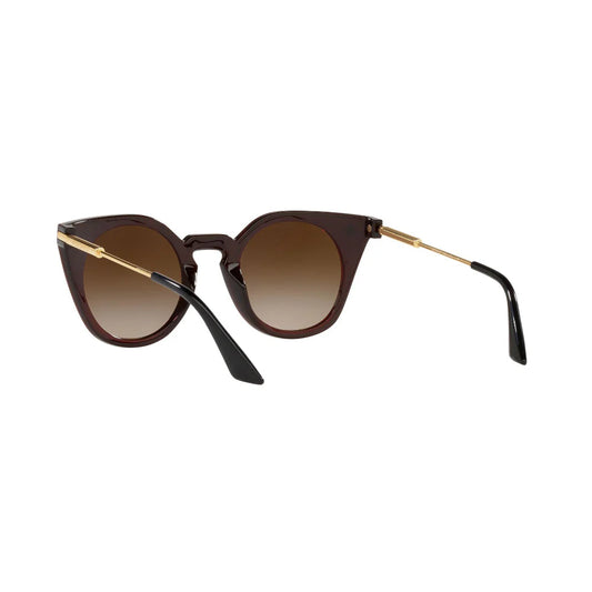 Lentes de sol Versace Cat Eye Havana polarizados VE4410