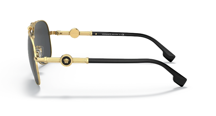 Lentes de sol Versace Medusa Gold Aviator VE2236 Unisex